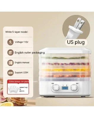 Household Food Dehydrator | Preserve Fruits, Vegetables & Snacks Effortlessly