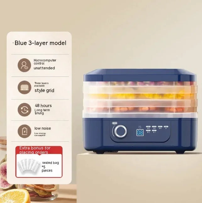 Household Food Dehydrator | Preserve Fruits, Vegetables & Snacks Effortlessly