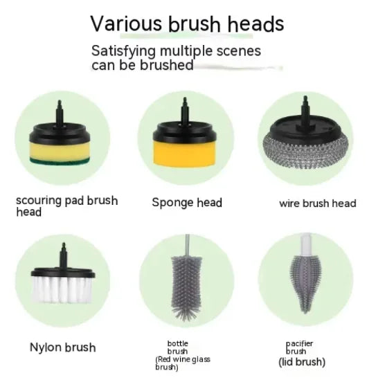 Multifunctional Electric Cleaning Brush | Makes Cleaning Effortless And Quick