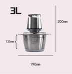 Electric Household Meat Grinder | Effortlessly Grind Meat for Fresh Meals