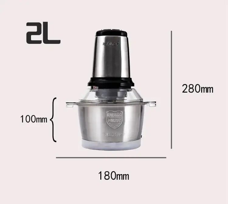 Electric Household Meat Grinder | Effortlessly Grind Meat for Fresh Meals